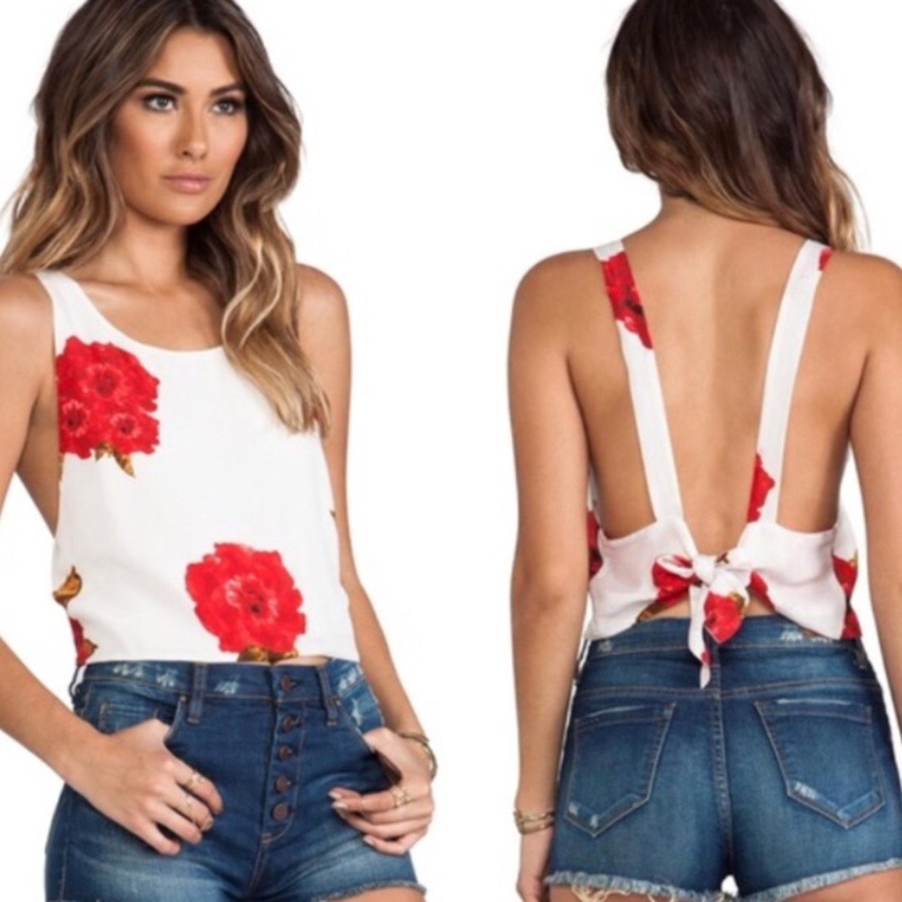 Winston white top